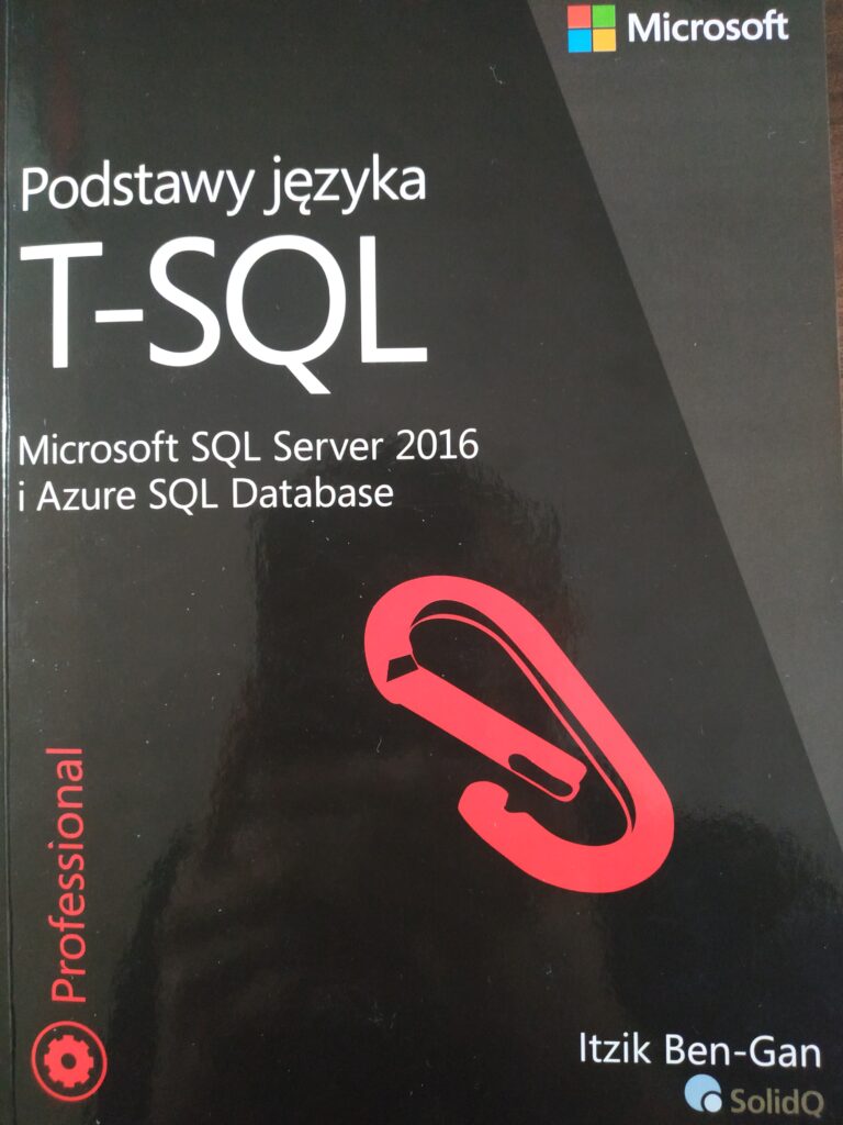 okładka książki Podstawy języka T-SQL