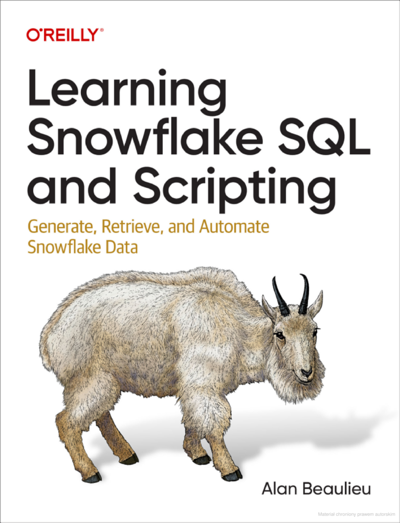 Okładka książki Learning Snowflake SQL and Scriptiong